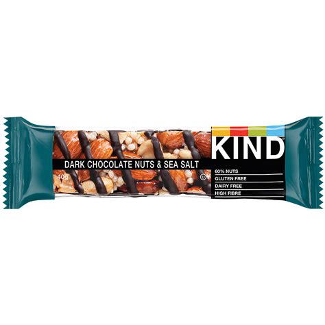 Kind Bar - Dark Chocolate Nuts and Sea Salt — Barista Bits