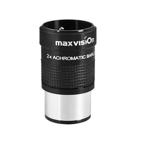 Maxvision 1 25 Inch 2 Inches 2x 3x 5x Apochromat Achromatic 31 7mm