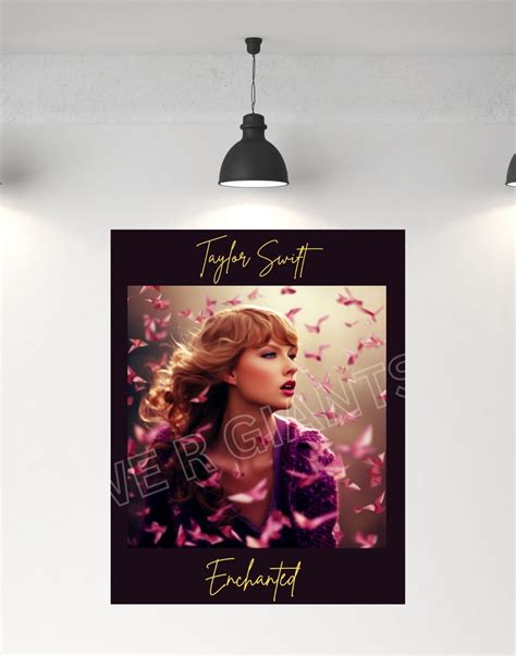 Taylor Swift Enchanted Song Glossy Art Print 11x14 Great Gift - Etsy