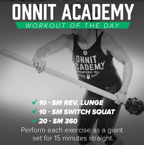 Onnit Academy Workout Of The Day 40 Steel Mace Workout Onnit Academy