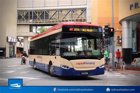 Rapid Penang Airport Transit (AT) Service: Jetty and KOMTAR to Penang