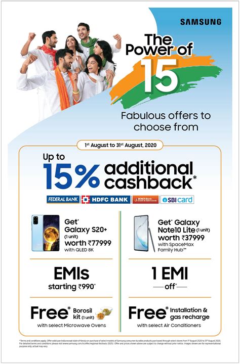 Give Your Home A Makeover With Samsung Independence Day Offers Get Up