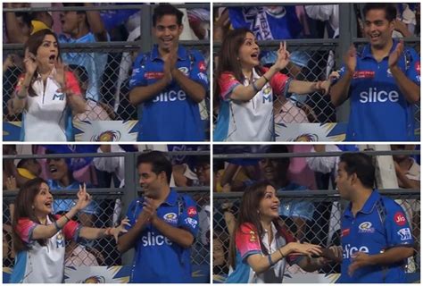 Nita Ambani Celebrates MI Win Over DC at Wankhede in IPL 2024; Video ...