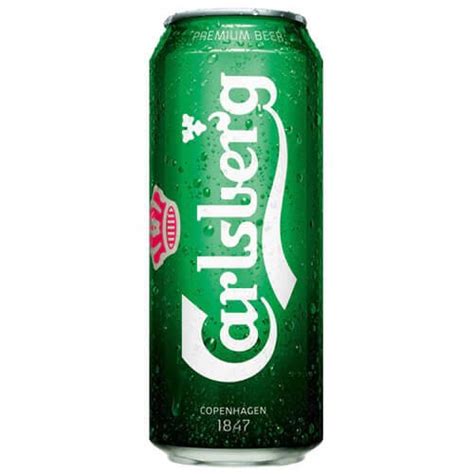 Carlsberg Danish Pilsner Beer Can 490ml Click N Deliver