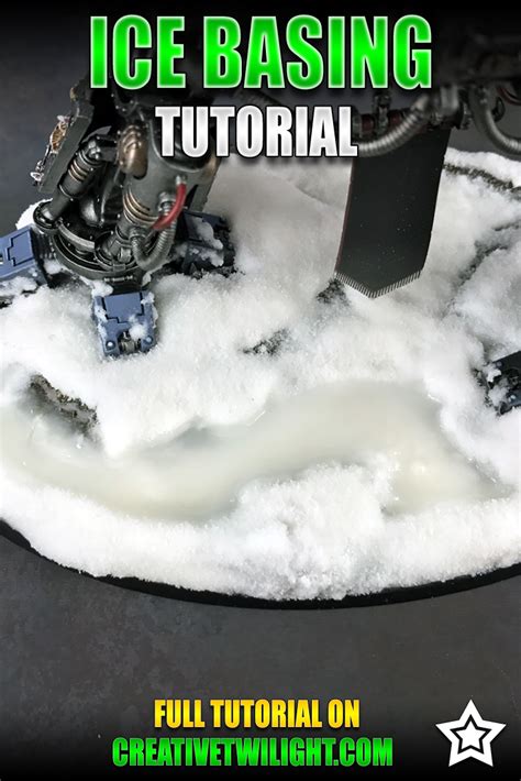 Heres A Step By Step Tutorial On How To Create Miniature Ice Bases