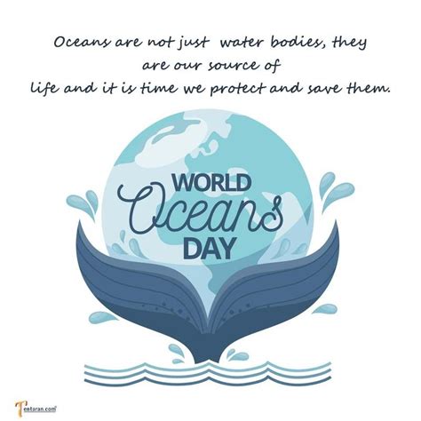 World Oceans Day Theme Quotes Images 2022 Slogan Poster Status Dia