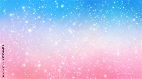 青とピンクの手描き水彩グラデーション。キラキラ背景 Stock Illustration | Adobe Stock