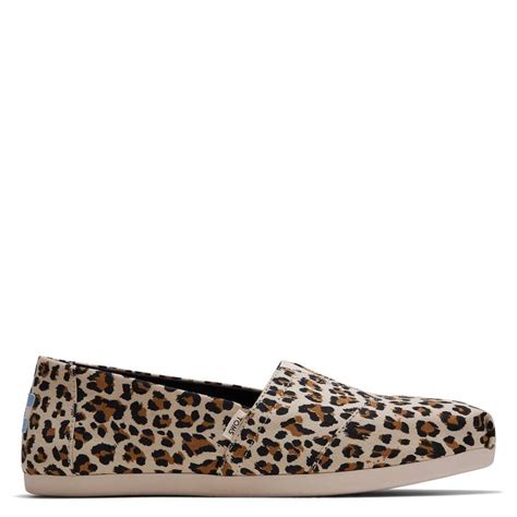 Alpargatas 10015065 Mujer Toms Leopard Print Toms