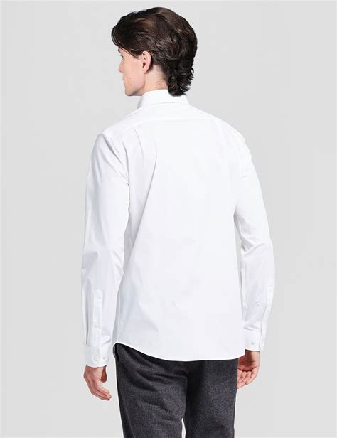 Men's Regular Fit Long Sleeve Solid Dress Shirt - Walmart.com