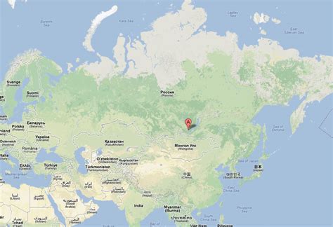 irkutsk map russia