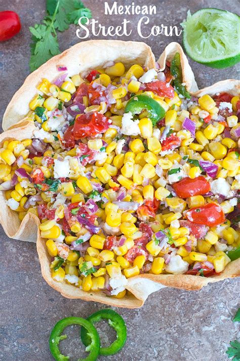 Mexican Street Corn In A Taco Bowl Healing Tomato