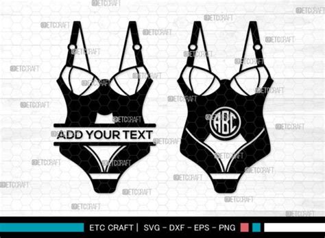 Lingerie Svg Monogram Lingerie Svg Graphic By Pixel Elites Creative