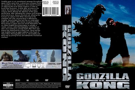 Godzilla vs Kong DVD cover by SteveIrwinFan96 on DeviantArt