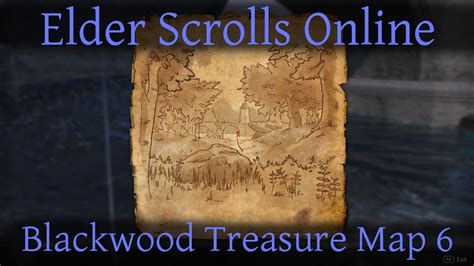 Blackwood Treasure Map Elder Scrolls Online Eso Youtube