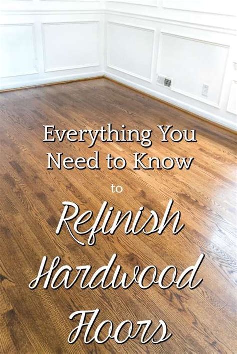 Everything You Need To Know To Refinish Hardwood Floors Artofit