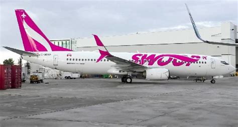 Swoop Receives Solo Boeing Max From Smbc Aviation Capital