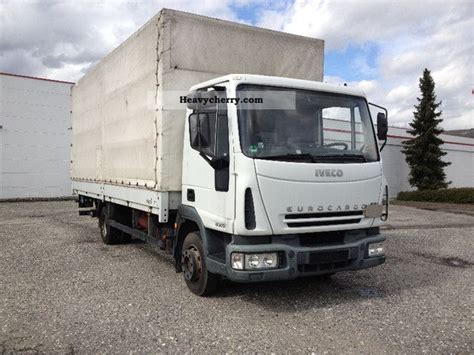 Iveco Euro Cargo E Ml Liftgate Stake Body And Tarpaulin Truck