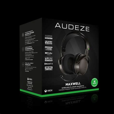 Maxwell Audiophile Wireless Gaming Headset By Audeze Audio Sanctuary