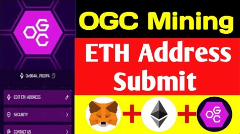 Ogc Mining Eth Address Add Ogc Mining Btech Pro