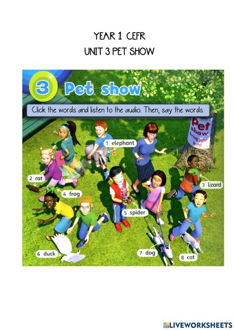 year  unit  p  interactive worksheets