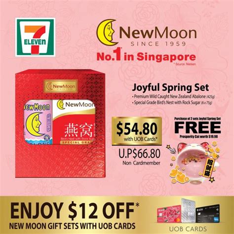 Now Till Jan Eleven Uob Cards New Moon Promotion Sg