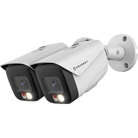 Amazon Amcrest Pack Ultrahd K Ip Poe Ai Camera Fov Ft