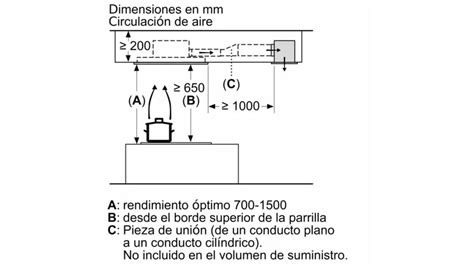 Campana Convencional Balay 3BE296ABC 90 Cm 745 M3 H Brycus