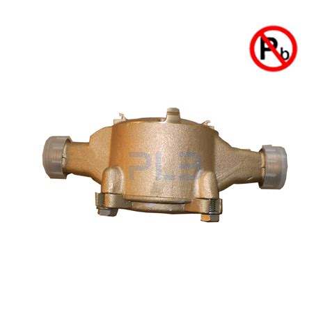 Lead Free Bronze Or Brass Awwa Water Meter Body Lead Free Bronze