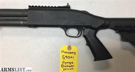 ARMSLIST For Sale Used Mossberg 590A1 Blackwater Edition 12ga