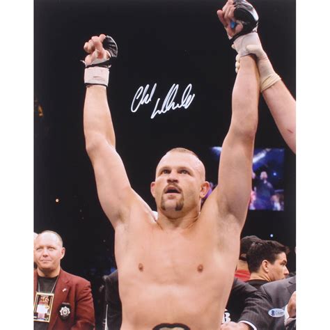 Chuck Liddell Signed Ufc X Photo Beckett Pristine Auction