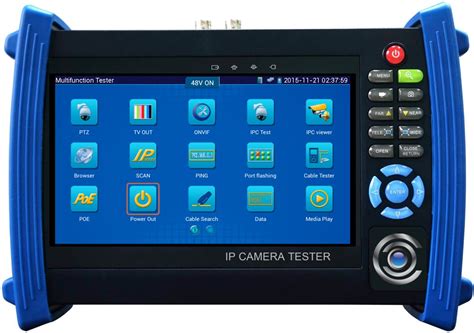 IP Camera Test Monitor Camera Connection With POE Setup