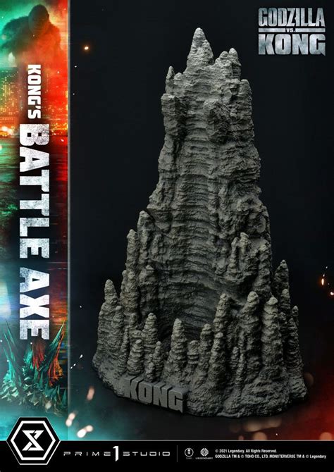 1/1 Prop Replica Scale: Kong's Battle Axe Godzilla vs 1/1 Kong Replica by Prime 1 Studio