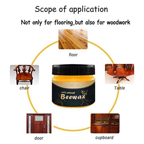 2 Pack Wood Seasoning Beewax Traditional Beeswax Polish For Wood And