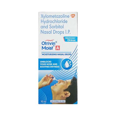 Buy Otrivin Moisturising Adult Nasal Drops 10ml Online At Upto 25 Off Netmeds