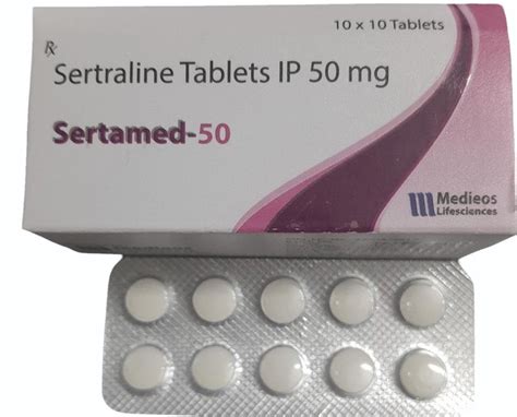 Sertamed Sertraline Mg At Rs Stripe Sertraline Tablets In