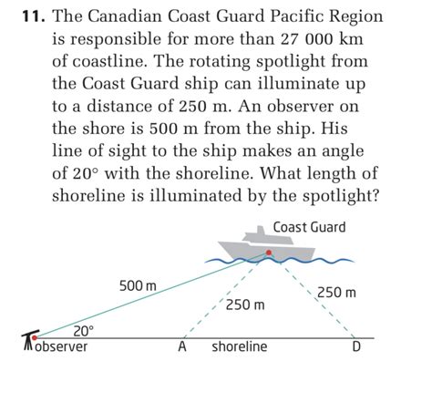 SOLVED 11 The Canadian Coast Guard Pacific Region Is Responsible For