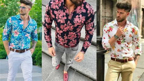 Men’s Floral Printed Shirts – The Streets | Fashion and Music