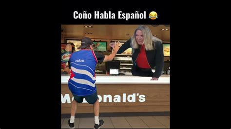 Cubano Reci N Llegado A Usano Quiere Hablar Espa Ol En El Mcdonald