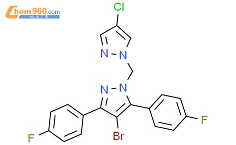 1006318 76 8 4 Bromo 1 4 Chloro Pyrazol 1 Ylmethyl 3 5 Bis 4 Fluoro