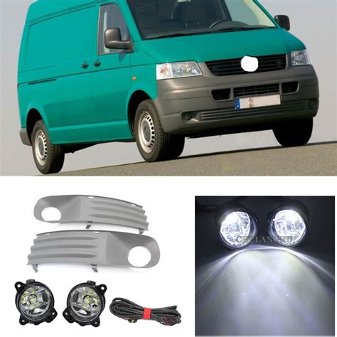 Feux Antibrouillard LED Avec Calandre Et Fil Pour VW Transporter