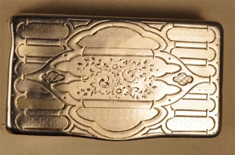 BOITE TABATIERE ANCIEN ARGENT MASSIF ANTIQUE SOLID SILVER SNUFF BOX