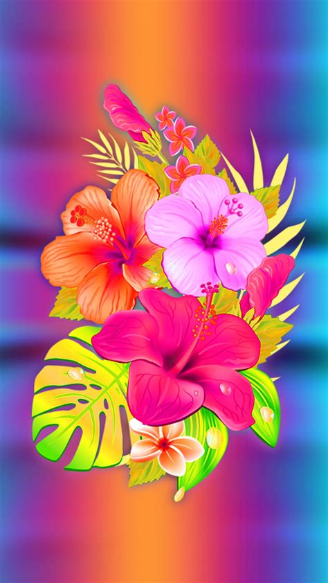 Fleurs Tropical 2 Flowers Hd Phone Wallpaper Peakpx