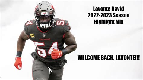 Lavonte David Season Highlight Mix Tampa Bay Buccaneers