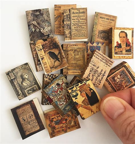 Dollhouse Miniature Books 1 12 And Half Scale Digital Download Etsy