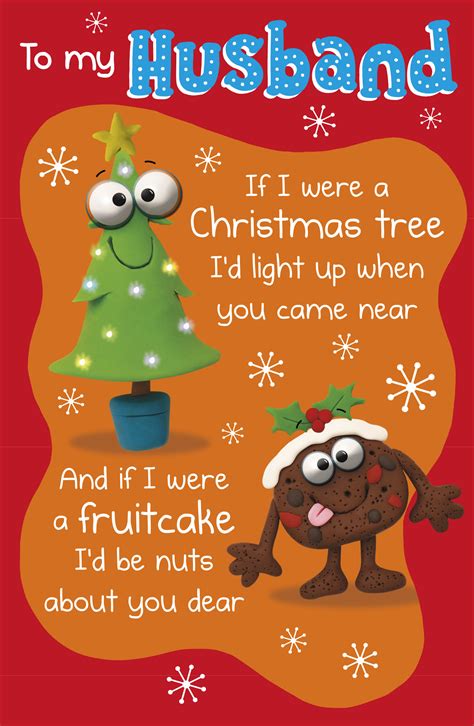 Printable Christmas Cards For Husband