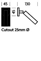 Led Knurl Reading Light Led Brb Chelsom