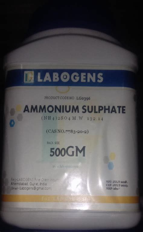 Buy LABOGENS AMMONIUM SULPHATE 500GM Online 190 From ShopClues