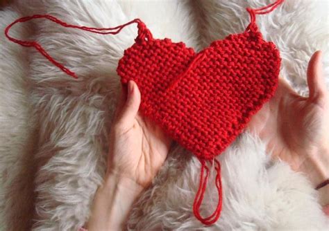 Tutoriel Un Coeur En Tricot Le Tutotricoeur Femme2decoTV En 2020