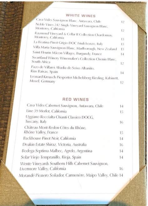 Wine Price List Oceania Cruises Cruise Critic Community