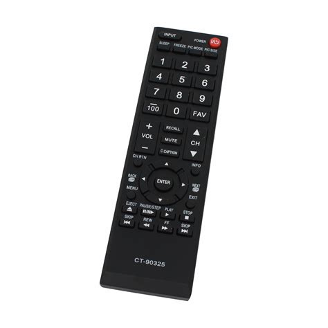 Replacement For Toshiba CT 90325 TV Remote Control Works With Toshiba